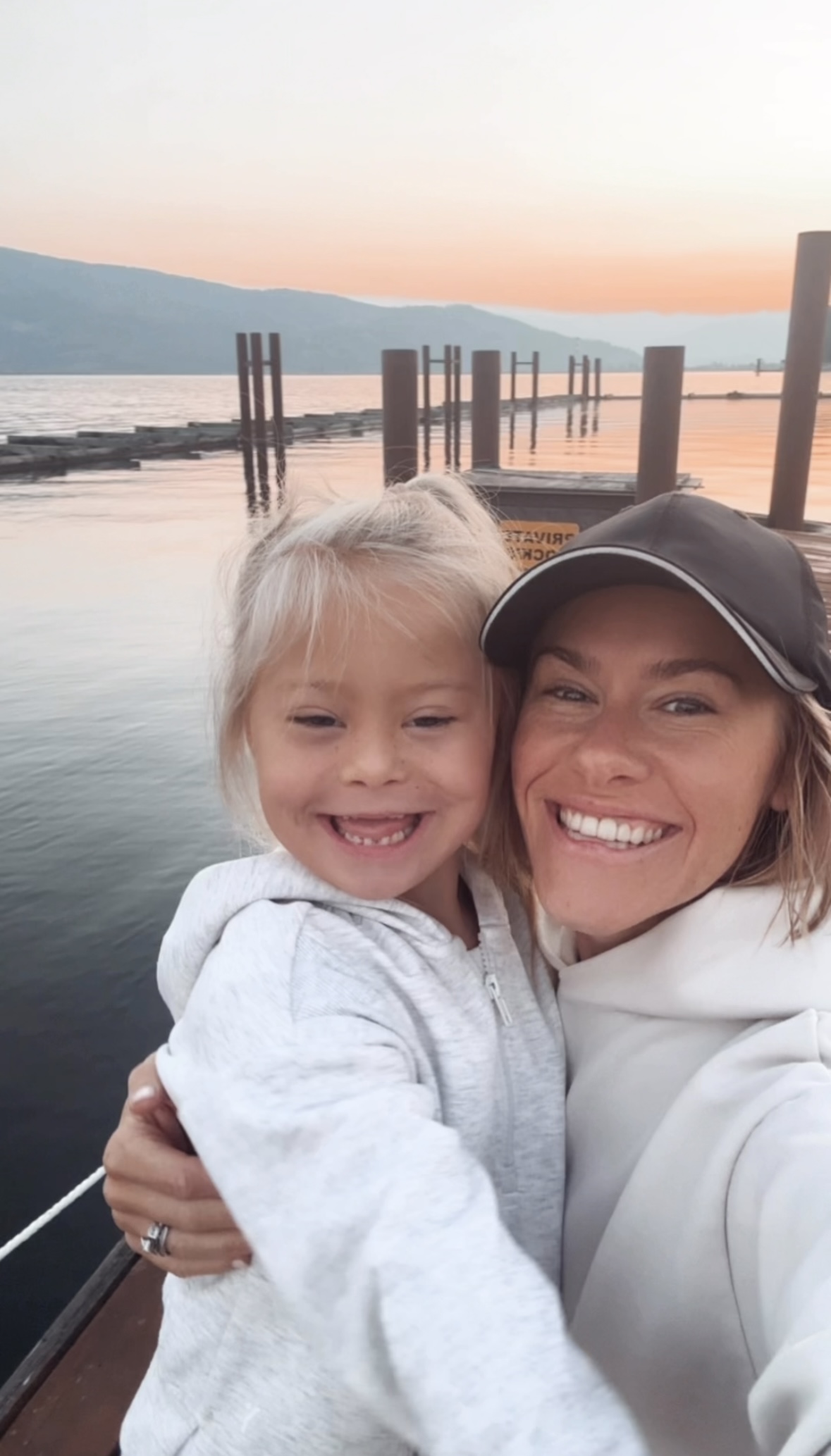 Elizabeth and her daughter Emma